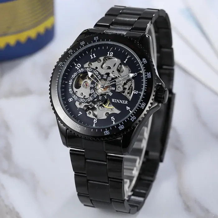 Чоловічий механічний годинник Winner Fractal - зображення 3