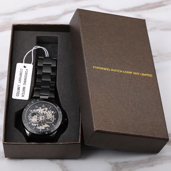 Чоловічий механічний годинник Winner Fractal - зображення 9