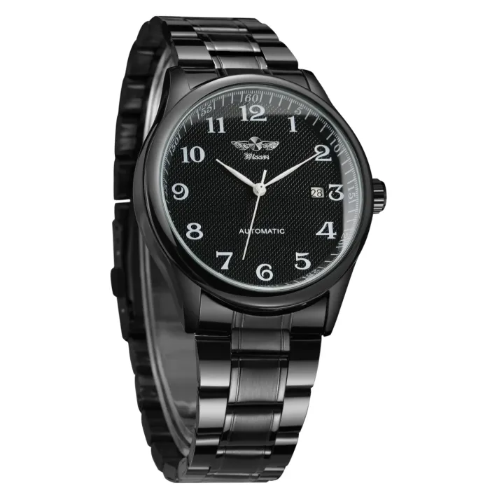 Чоловічий механічний годинник Winner Handsome Black - зображення 8