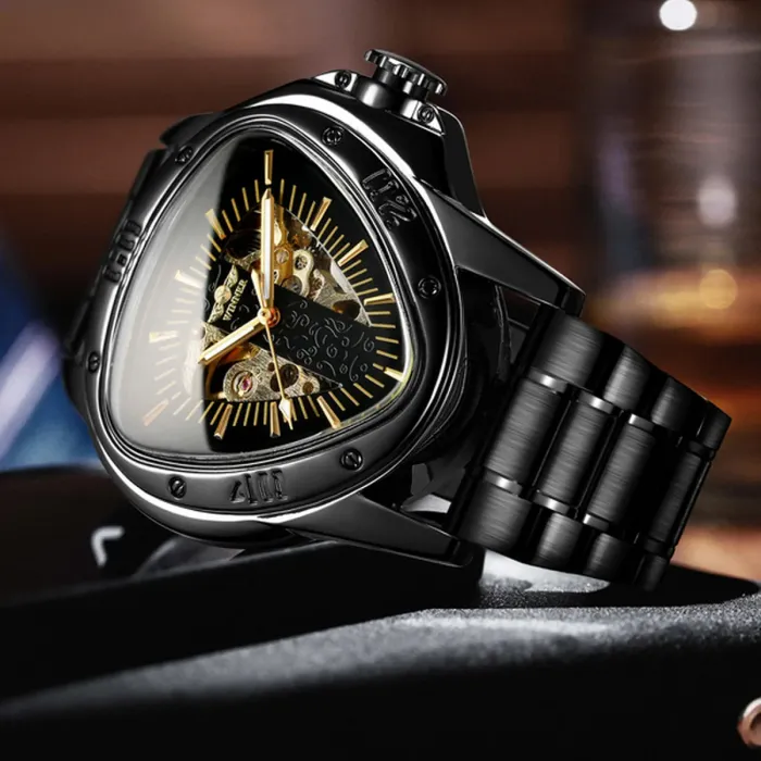 Чоловічий механічний годинник Winner Triangle - зображення 3