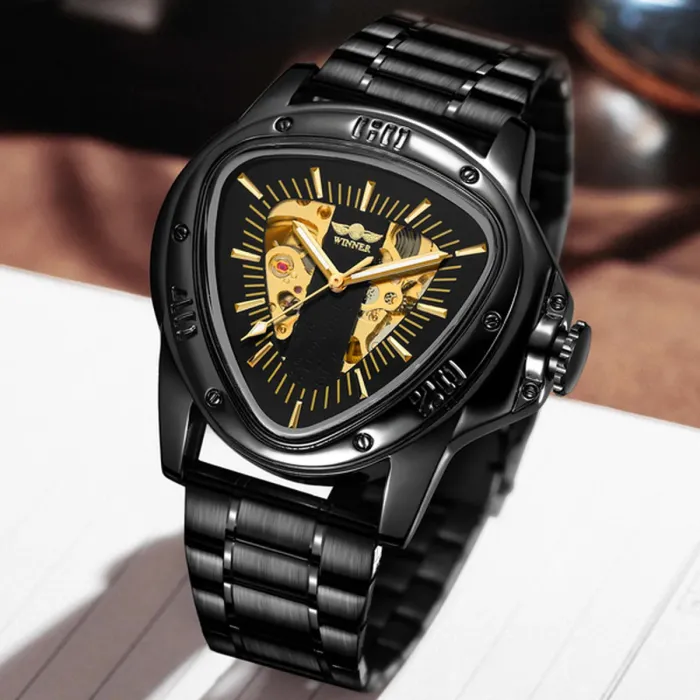 Чоловічий механічний годинник Winner Triangle - зображення 4