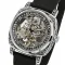 Чоловічий механічний годинник WishDoIt Baron Imperial Black, 2 ремінці