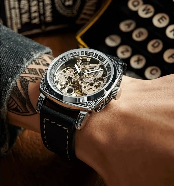 Чоловічі годинники WishDoIt Baron - зображення 9