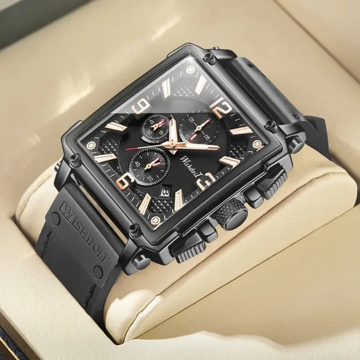 Чоловічі годинники WishDoIt Quadro - зображення 3