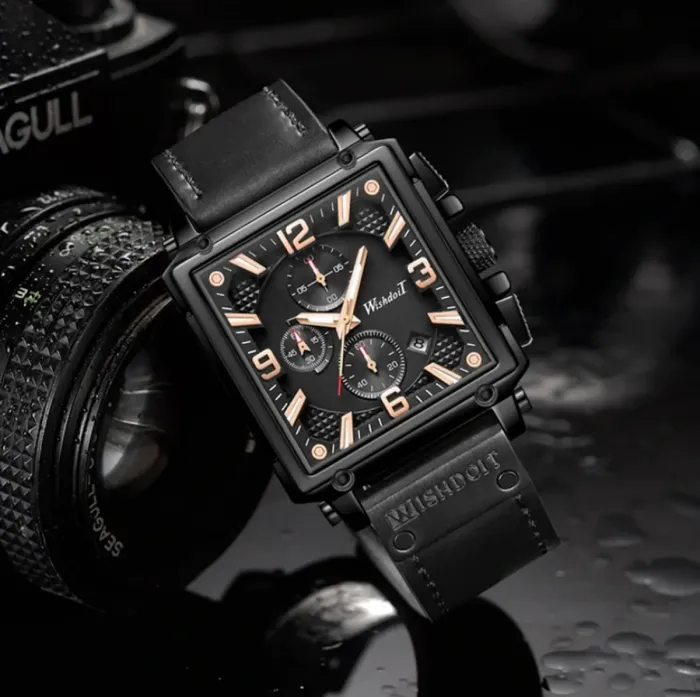 Чоловічі годинники WishDoIt Quadro - зображення 4