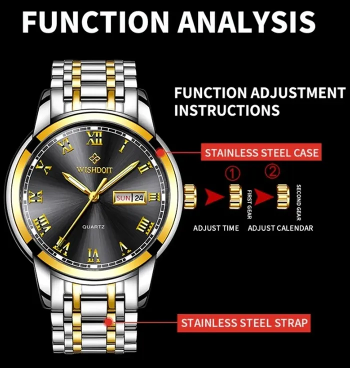 Чоловічі годинники WishDoIt World - зображення 3